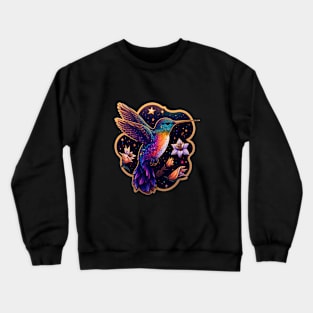 Hummingbird among the Stars 2 Crewneck Sweatshirt